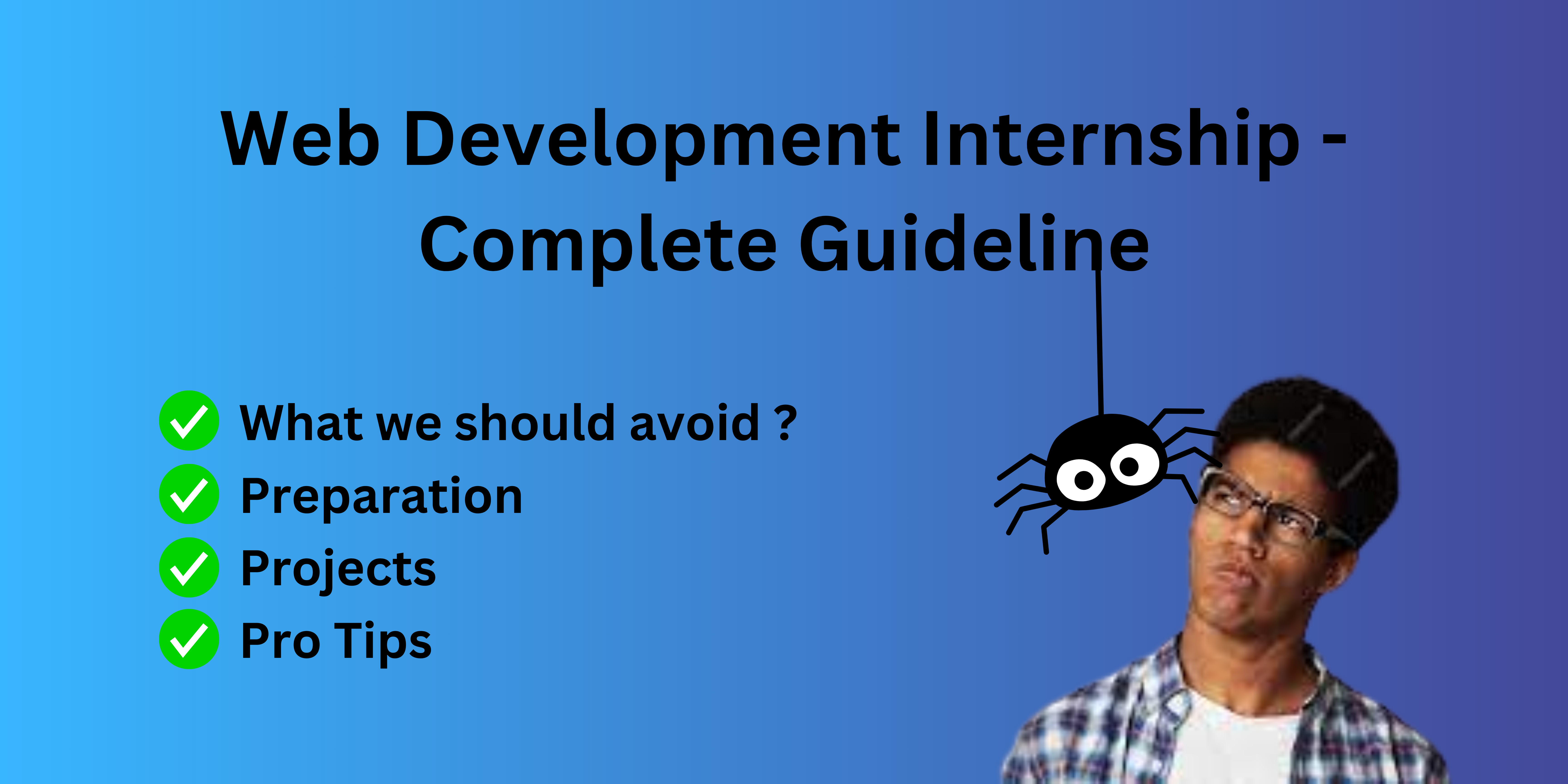 Web Development Internship - Complete Guideline